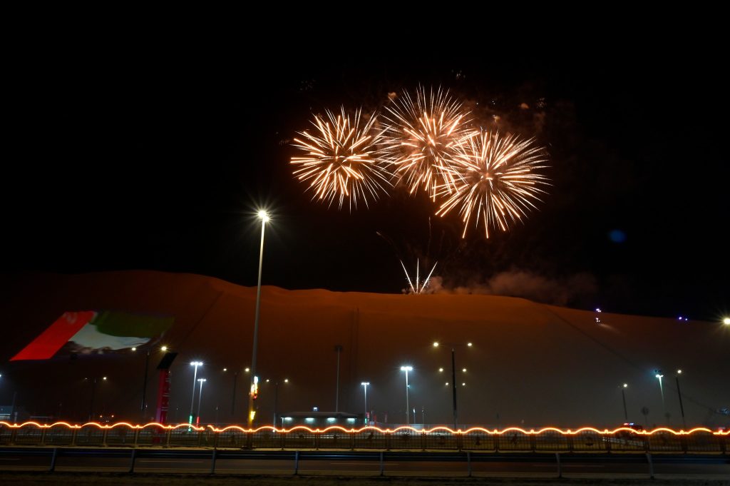 Liwa International Festival panoramic view